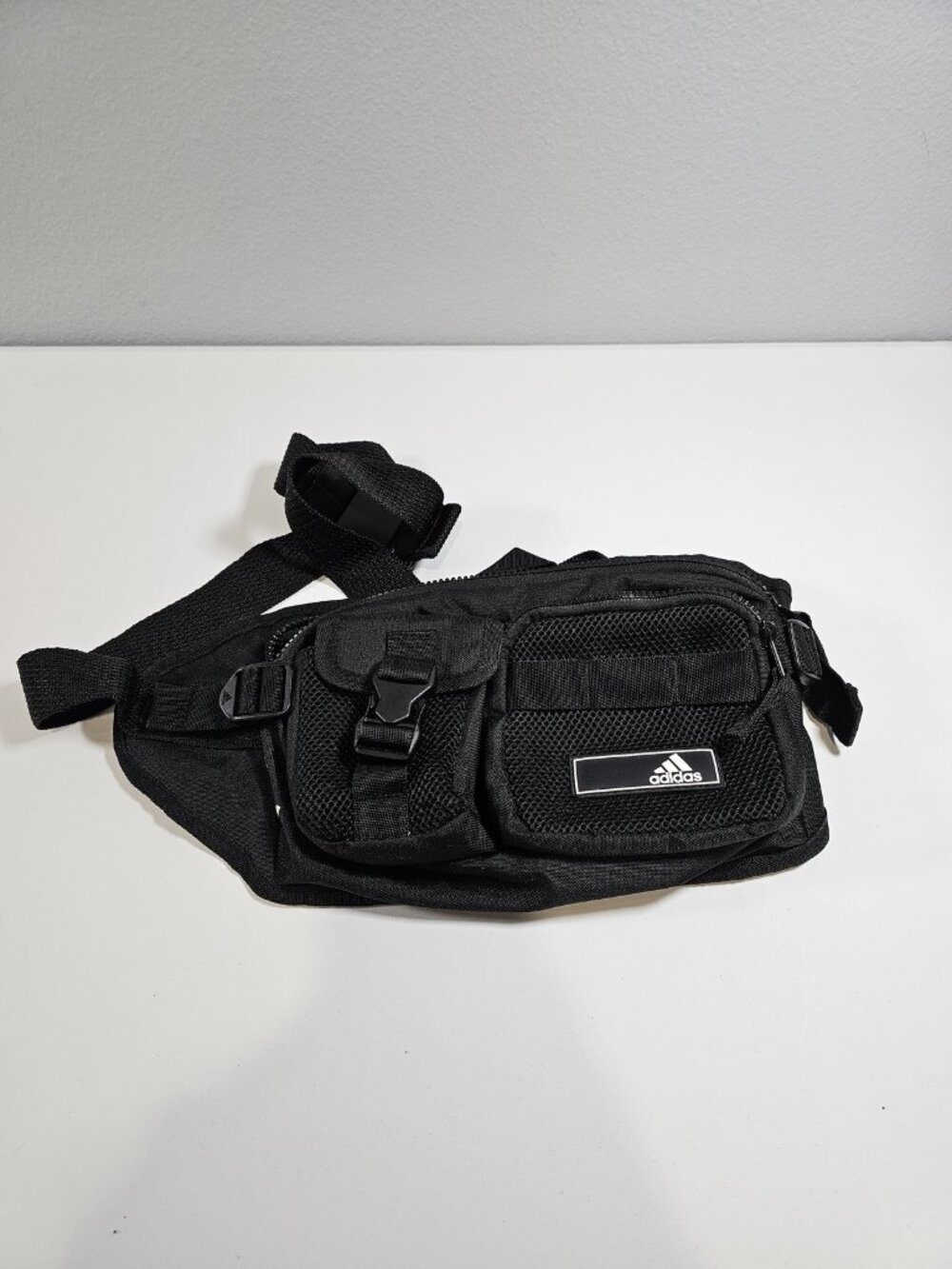 adidas Amplifier 2 Crossbody Bag Black Tactical Waist Sling Fanny Pack